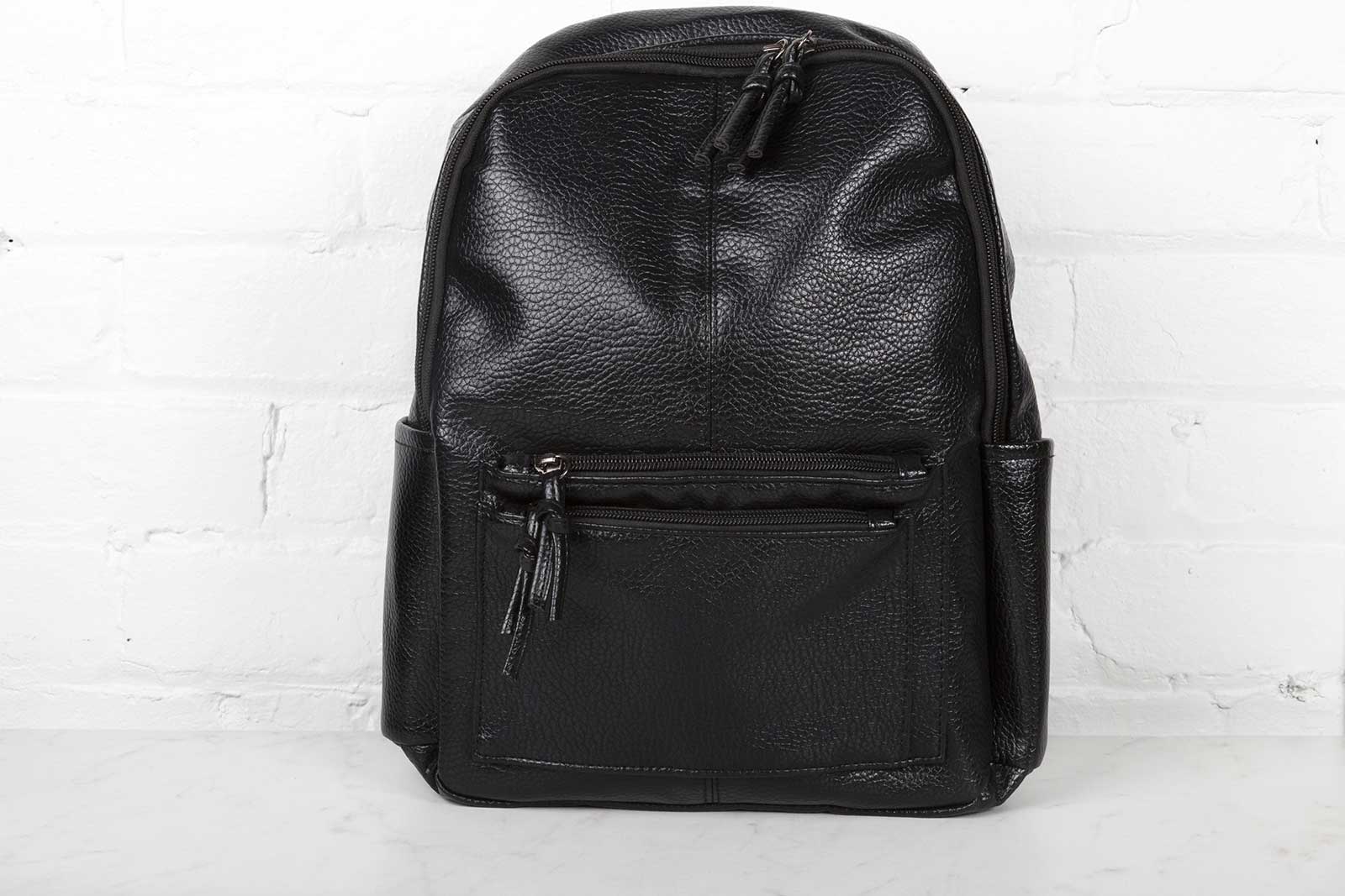 Black Casual Backpack